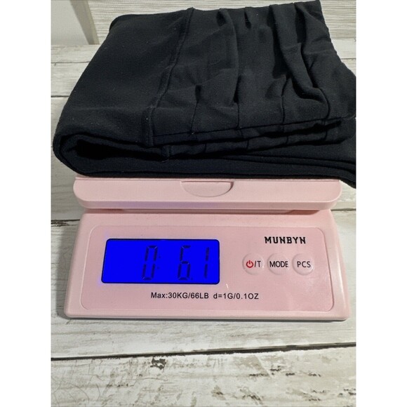 Lululemon Ruched Waist And Side Bottom Black Capri Leggings Size 4 Yoga Athletic - Picture 11 of 11